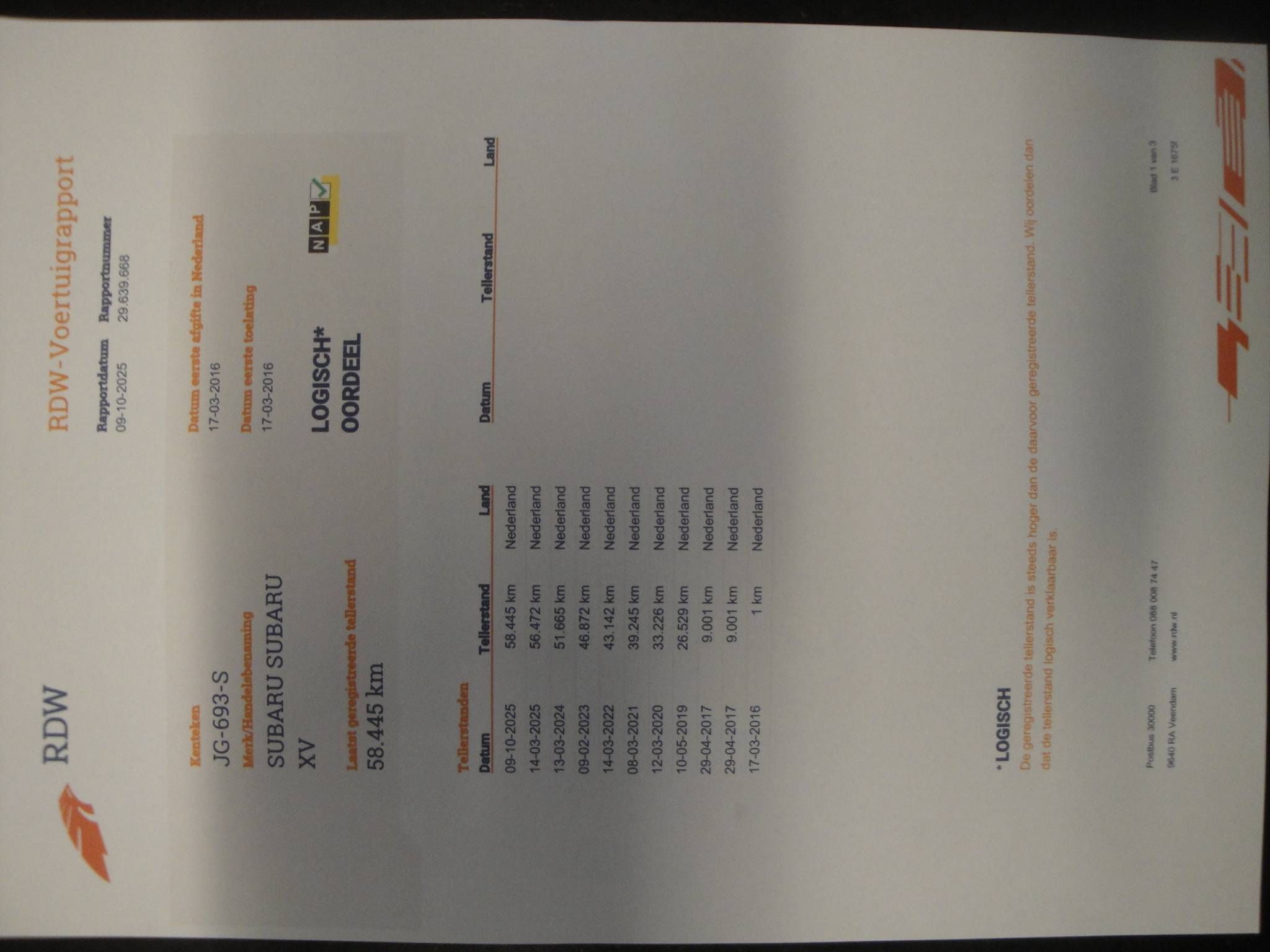 Subaru XV 2.0 Comfort CVT AWD met Airco/Cl.- en Cruise-Control, LM-velgen, Trekh., etc - Thumbnail 14