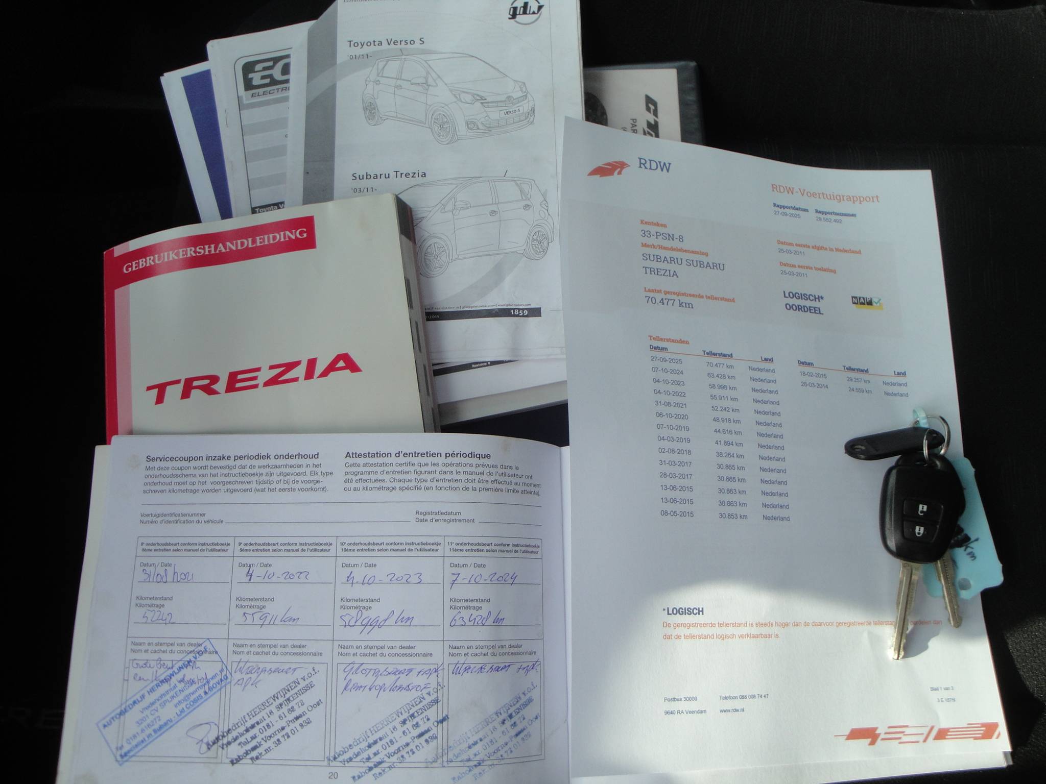 Subaru Trezia 1.3 Comfort (70.500KM) 5-Drs. met o.a. Trekh. & Park.sensoren A. - Thumbnail 11