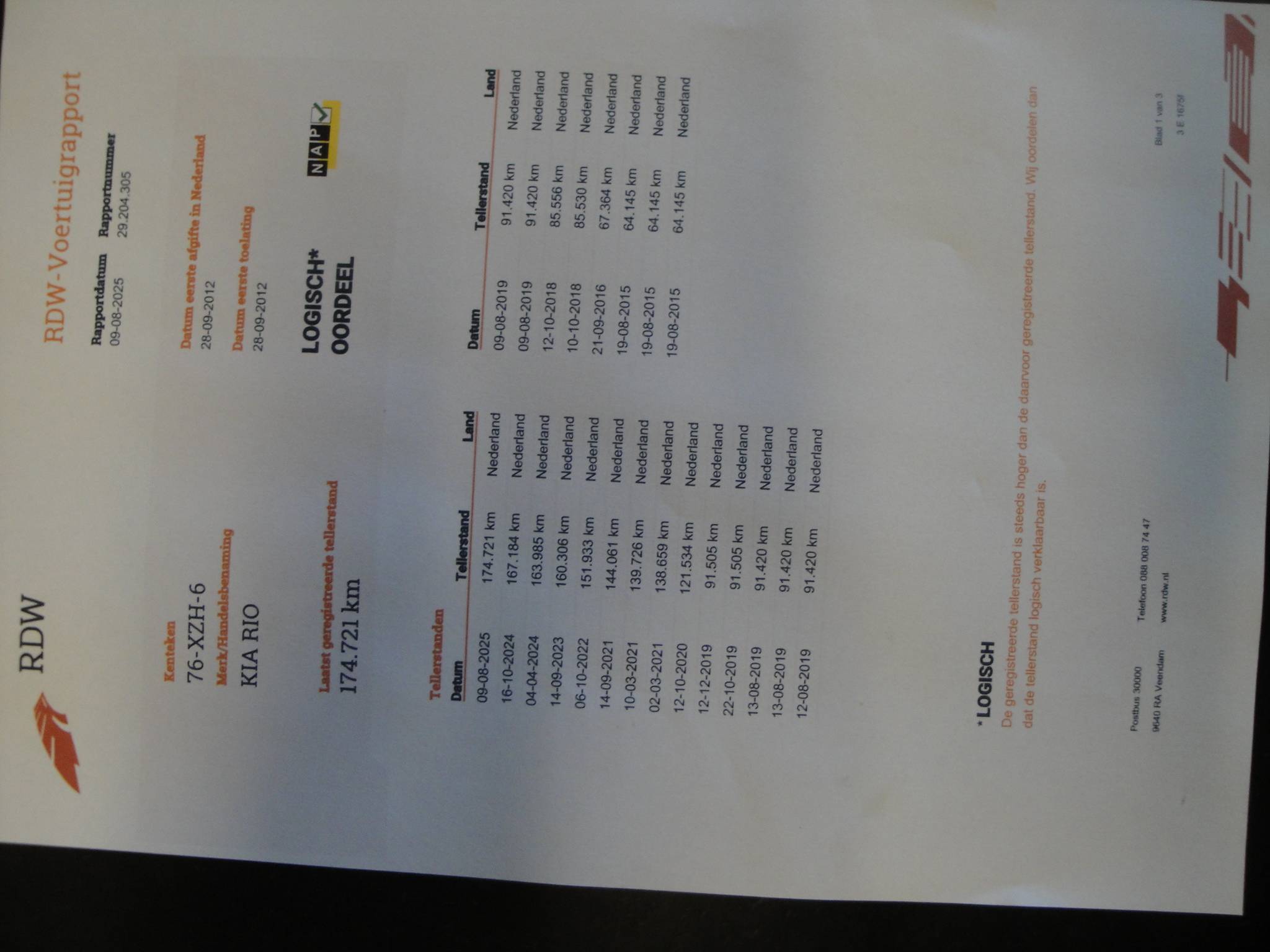 Kia Rio 1.2 5-Drs. met o.a. Audio, Airco en Cr.Control. - Thumbnail 15